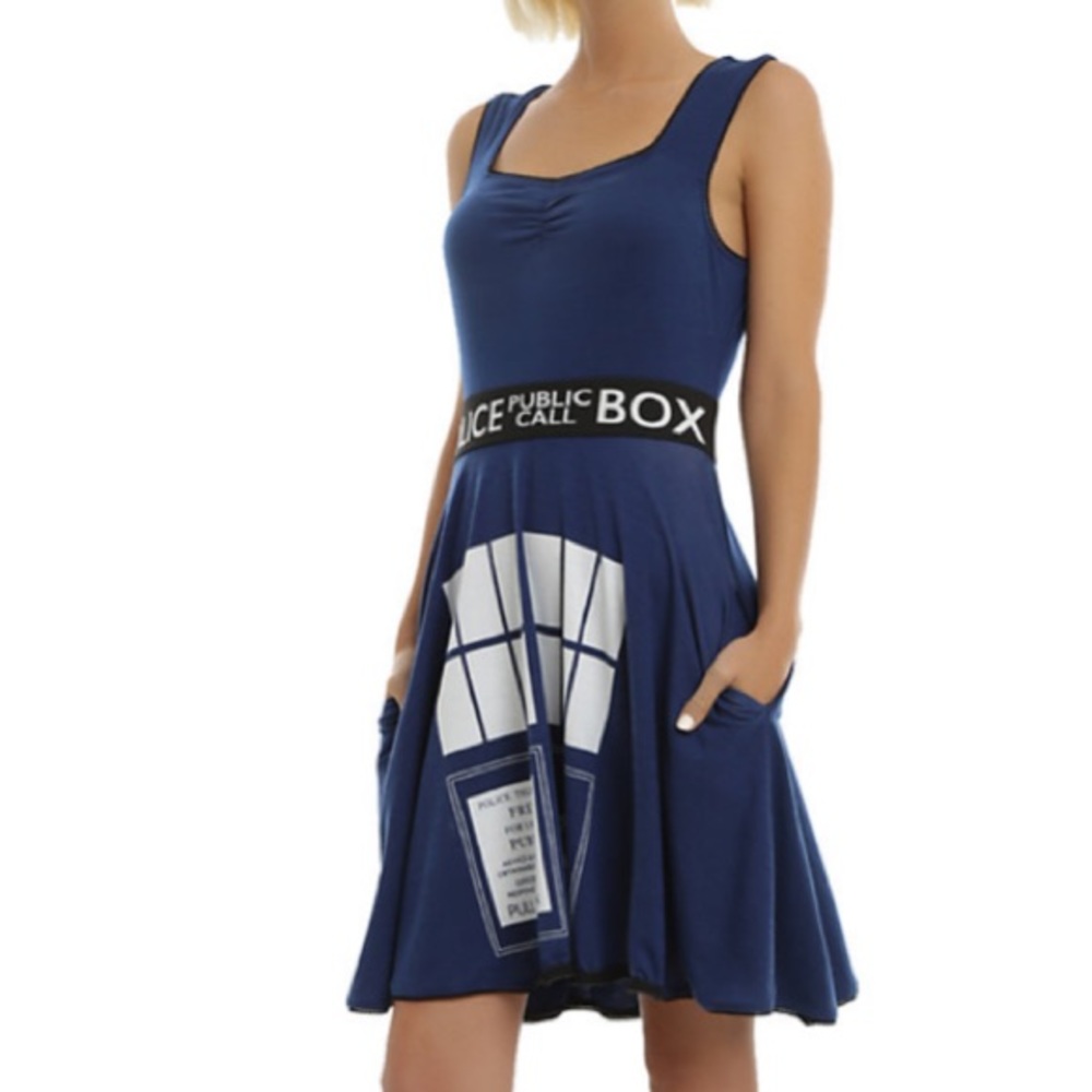 Doctor Who TARDIS Cosplay Dress‎ Hot Topic Cosplay Costume